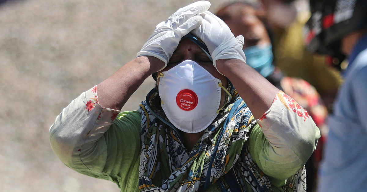 India’s overall death toll from Coronavirus crossed the 300,000 mark on Monday
